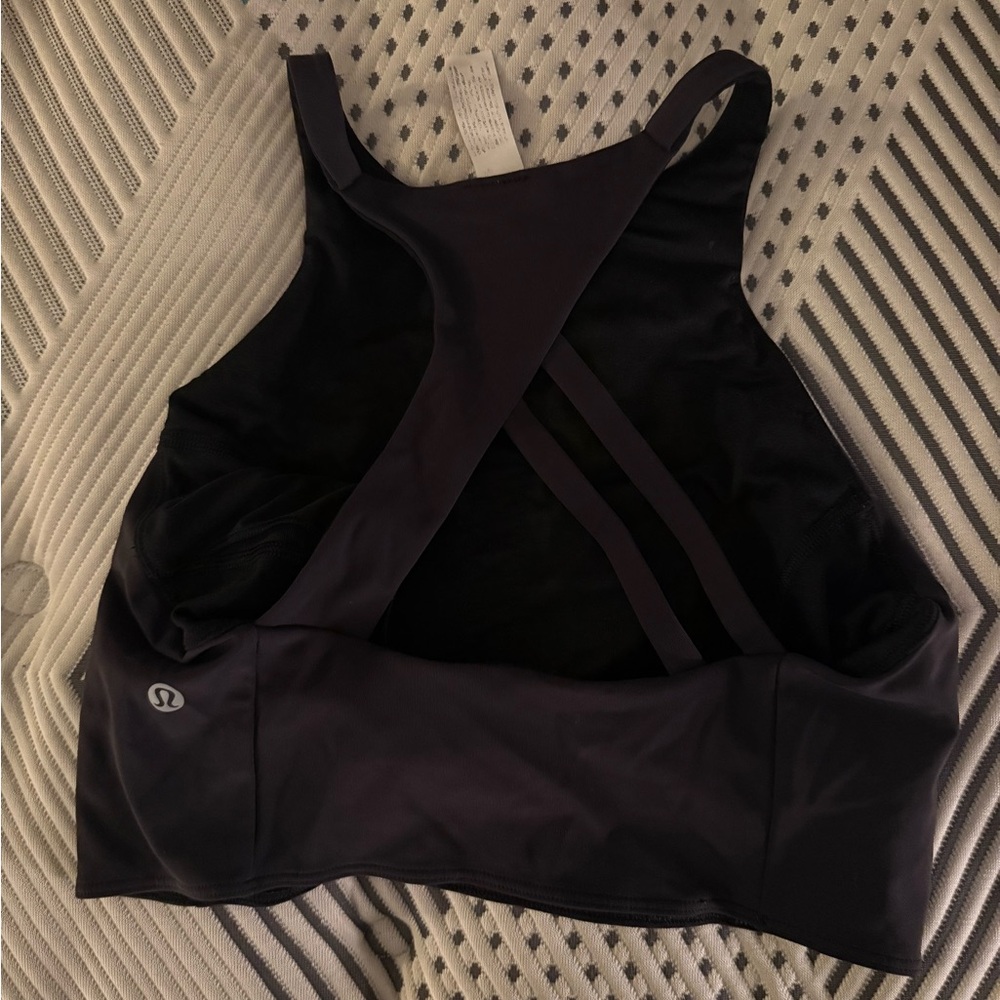 lululemon athletica Dark Gray Sports Bra